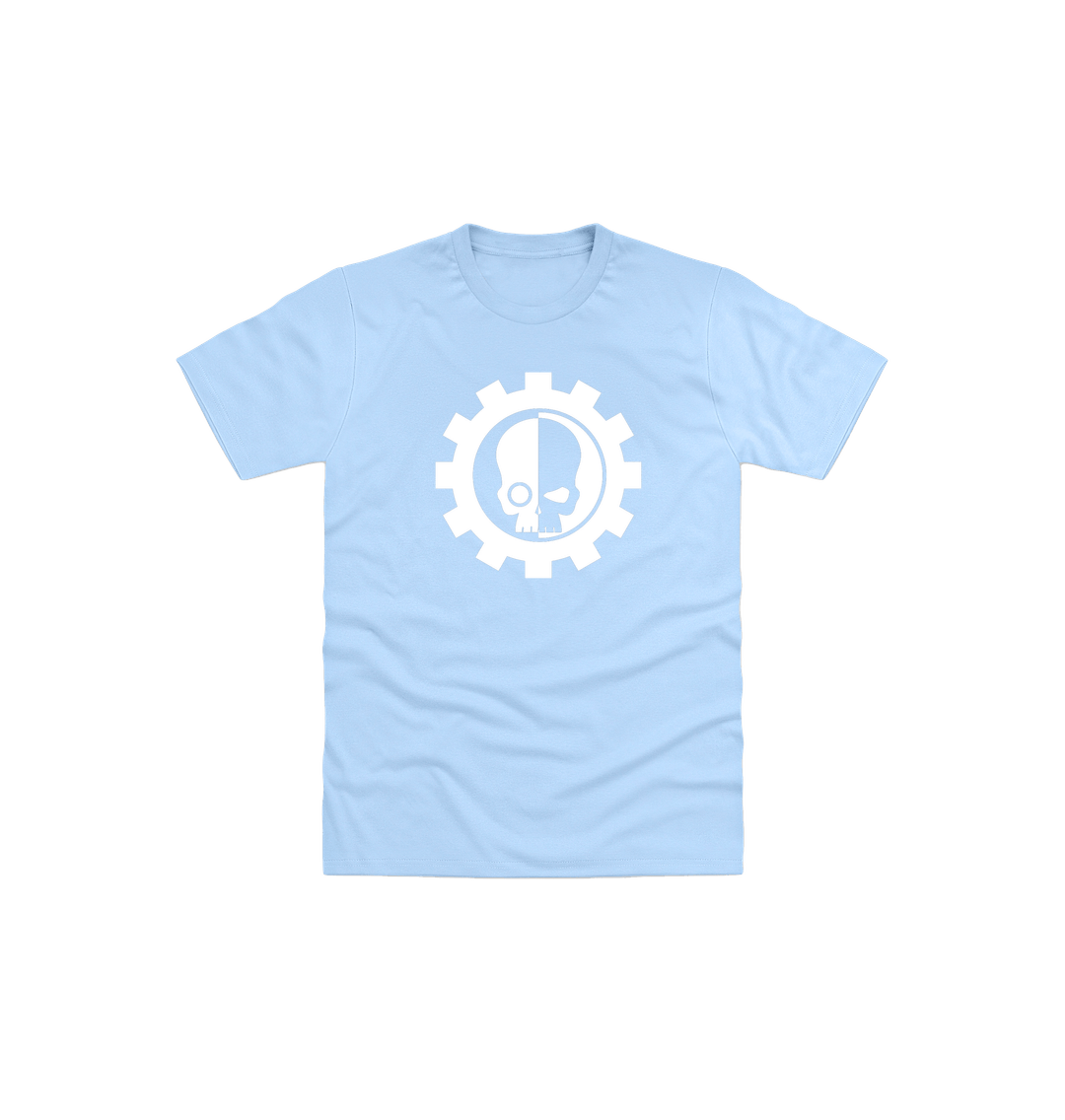 Light Blue Printed Kids T-Shirt